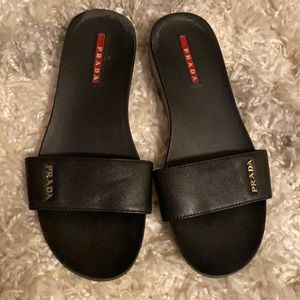 Prada sandals size 38 1/2